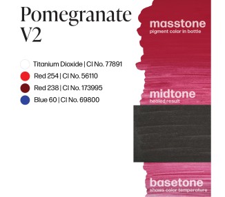 POMEGRANATE V2 - Perma Blend Luxe - 15ml - Pigmento PMU REACH perma blend