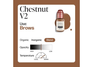 CHESTNUT V2 - Perma Blend Luxe - 15ml - Pigmento PMU REACH perma blend