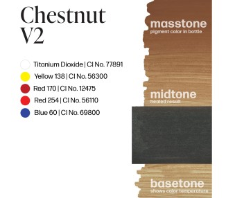 CHESTNUT V2 - Perma Blend Luxe - 15ml - Pigmento PMU REACH perma blend
