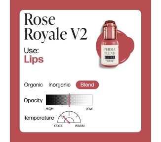 ROSE ROYALE V2 - Perma Blend Luxe - 15ml - Pigmento PMU REACH perma blend