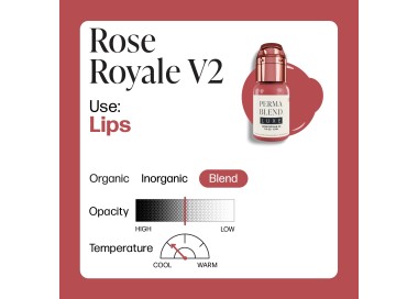 ROSE ROYALE V2 - Perma Blend Luxe - 15ml - Pigmento PMU REACH perma blend