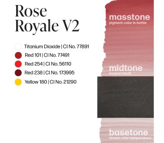 ROSE ROYALE V2 - Perma Blend Luxe - 15ml - Pigmento PMU REACH perma blend