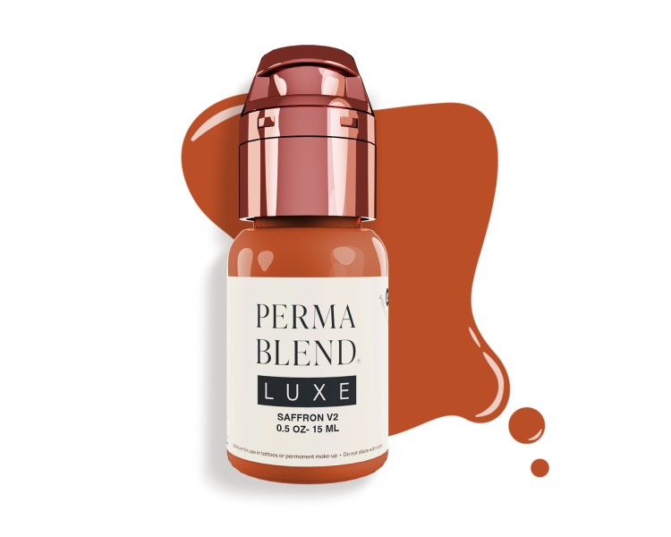 SAFFRON V2 - Perma Blend Luxe - 15ml - Pigmento PMU REACH perma blend SAFFRON V2 - Perma Blend Luxe - 15ml - Pigmento PMU REACH perma blend