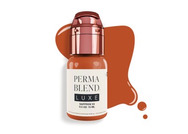 SAFFRON V2 - Perma Blend Luxe - 15ml - Pigmento PMU REACH perma blend