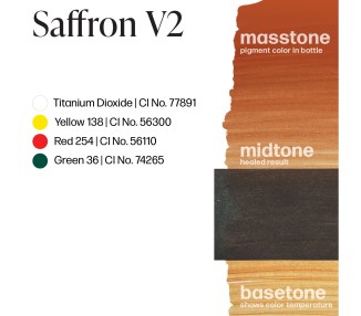 SAFFRON V2 - Perma Blend Luxe - 15ml - Pigmento PMU REACH perma blend