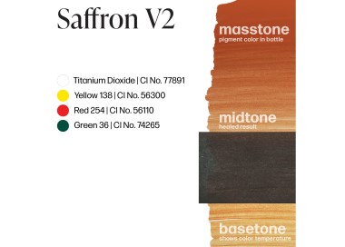 SAFFRON V2 - Perma Blend Luxe - 15ml - Pigmento PMU REACH perma blend
