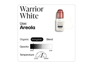 WARRIOR WHITE - Perma Blend Luxe - 15ml - Pigmento PMU REACH perma blend