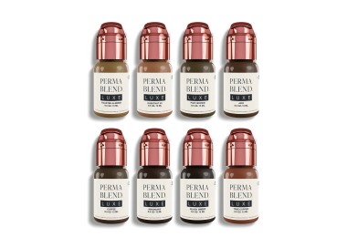 BROW-CHICKA WOW WOW Set - Perma Blend Luxe - 8x15ml - Pigmenti PMU REACH perma blend