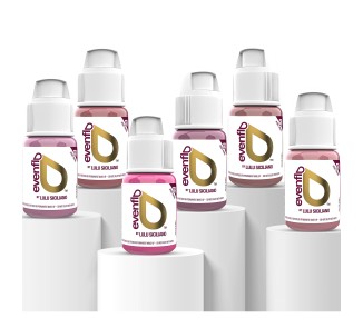 Evenflo TRUE LIPS Set - Perma Blend Luxe - 6x15ml - Pigmenti PMU REACH evenflo