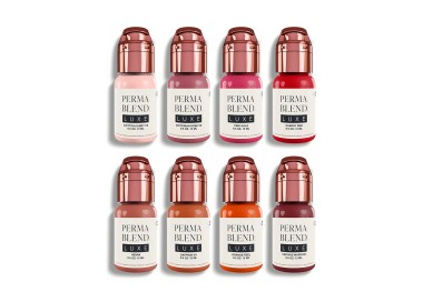 PUCKER-UP BUTTERCUP Set - Perma Blend Luxe - 8x15ml - Pigmenti PMU REACH perma blend