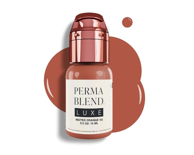 MUTED ORANGE V2 - Perma Blend Luxe - 15ml - Pigmento PMU REACH perma blend MUTED ORANGE V2 - Perma Blend Luxe - 15ml - Pigmento PMU REACH perma blend
