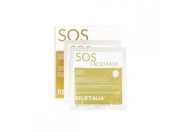 Maschera Viso Idratante-Antiage - SOS Facemask - 2pz. reliftalia