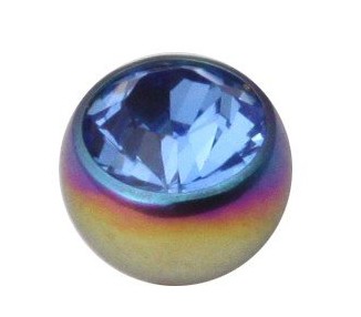 TT-RB SCREW ON JEWELLED BALLS