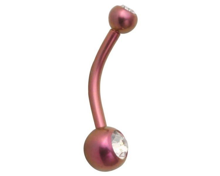 TT-PU DOUBLE JEWEL NAVEL BANANABELL TT-PU DOUBLE JEWEL NAVEL BANANABELL