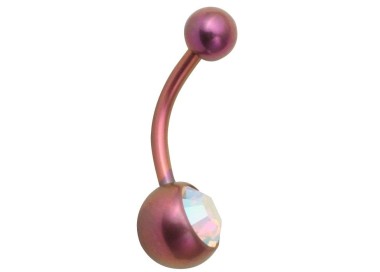 TT-PU JEWEL NAVEL BANANABELL