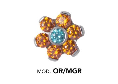 Titanium Micro Flowers For Micro Barbells