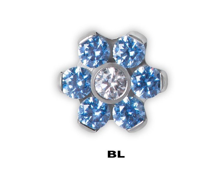 Tt Jewelled Flower Disc Tt Jewelled Flower Disc