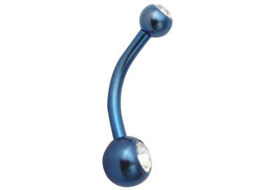 TT-DB DOUBLE JEWEL NAVEL BANANABELL