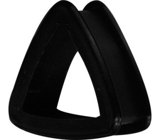 TRIANGULAR SILICONE FLESH TUNNELS