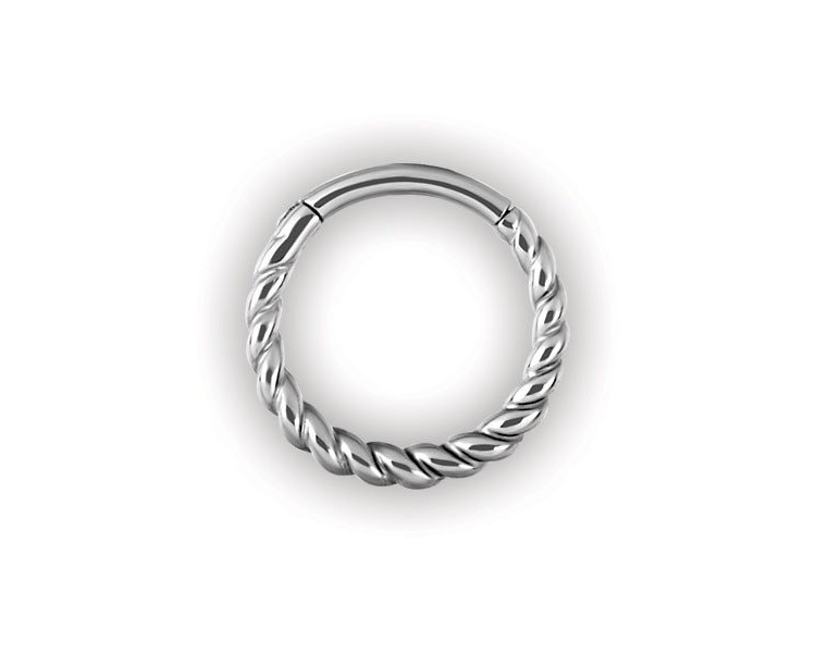 SS 316 TWISTER HINGED RING 1,2x12mm SS 316 TWISTER HINGED RING 1,2x12mm