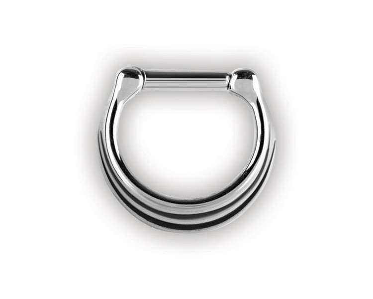 SS 316 SEPTUM CLICKERS 3 RINGS SS 316 SEPTUM CLICKERS 3 RINGS