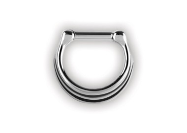 SS 316 SEPTUM CLICKERS 3 RINGS
