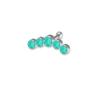 JEWELLED 5 DISC 3-3-4-3-3mm