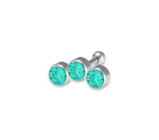JEWELLED 3 FLAT DISC