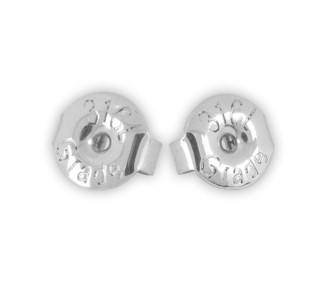 SS 316 EARSTUDS BUTTERFLY 50 pairs