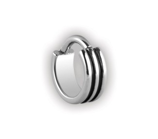 SS 316 HINGED RING 3 RINGS 1,2x7mm