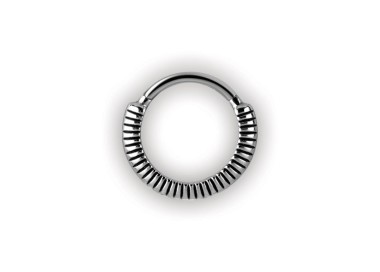 SS 316 CLICKERS WITH FEATHER TEXTURE