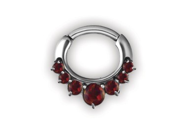 SS 316 OPAL CURVED SEPTUM CLICKERS