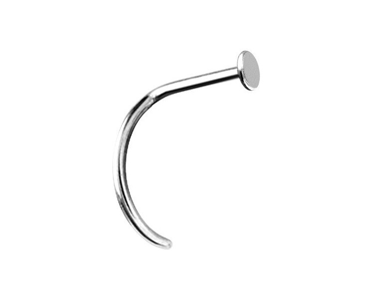 NOSE STUDS W/DISC 0,8mm disc 2mm NOSE STUDS W/DISC 0,8mm disc 2mm