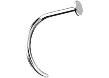 NOSE STUDS W/DISC 0,8mm disc 2mm