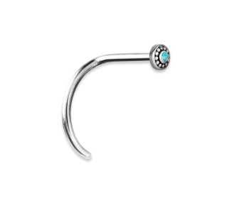 OPAL NOSESTUDS CURVED 0,8mm mod. 27