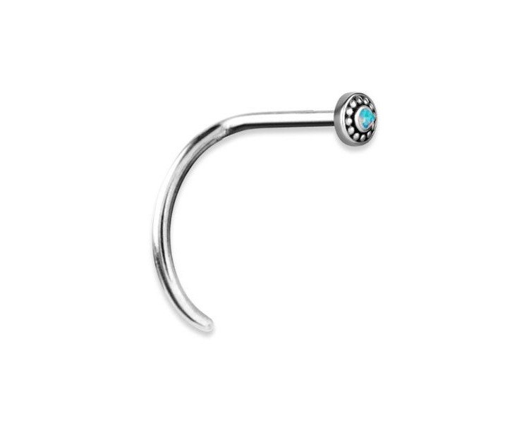 OPAL NOSESTUDS CURVED 0,8mm mod. 27 OPAL NOSESTUDS CURVED 0,8mm mod. 27