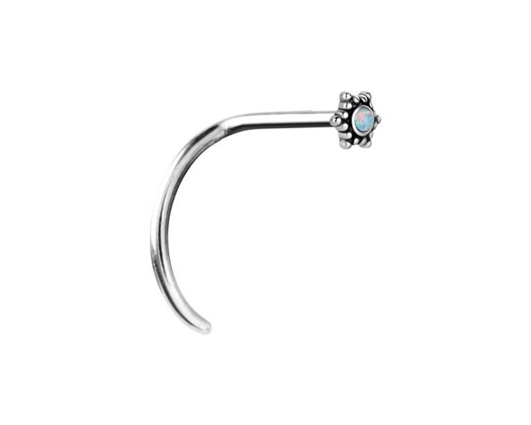 OPAL NOSESTUDS CURVED 0,8mm mod. 26 OPAL NOSESTUDS CURVED 0,8mm mod. 26