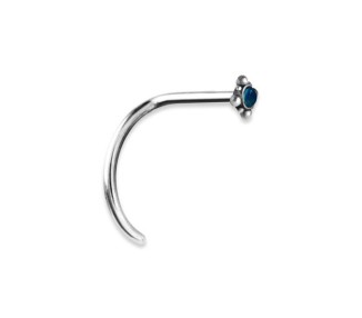OPAL NOSESTUDS CURVED 0,8mm mod. 24