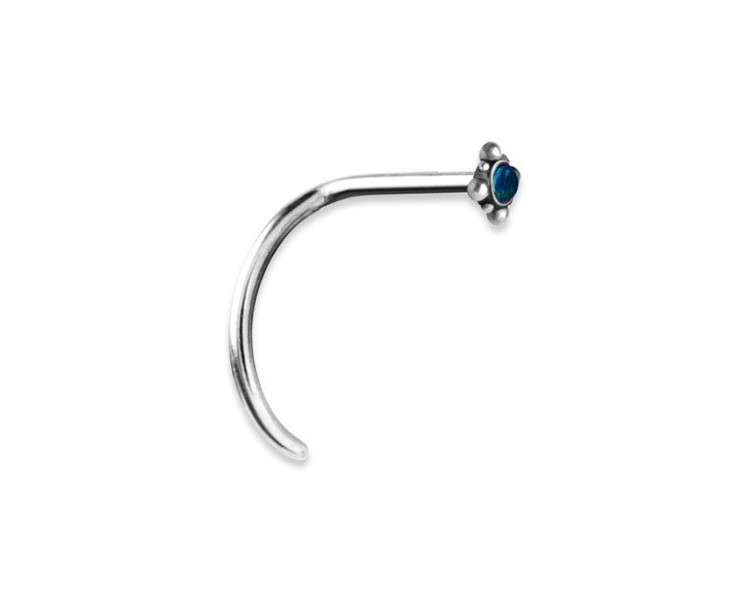OPAL NOSESTUDS CURVED 0,8mm mod. 24 OPAL NOSESTUDS CURVED 0,8mm mod. 24