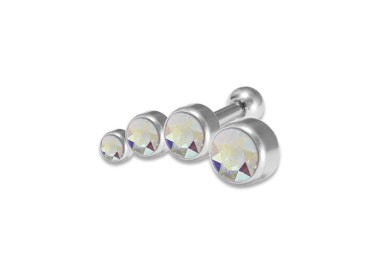 JEWELLED HELIX 5 DISC 3/4/5/6mm LEFT