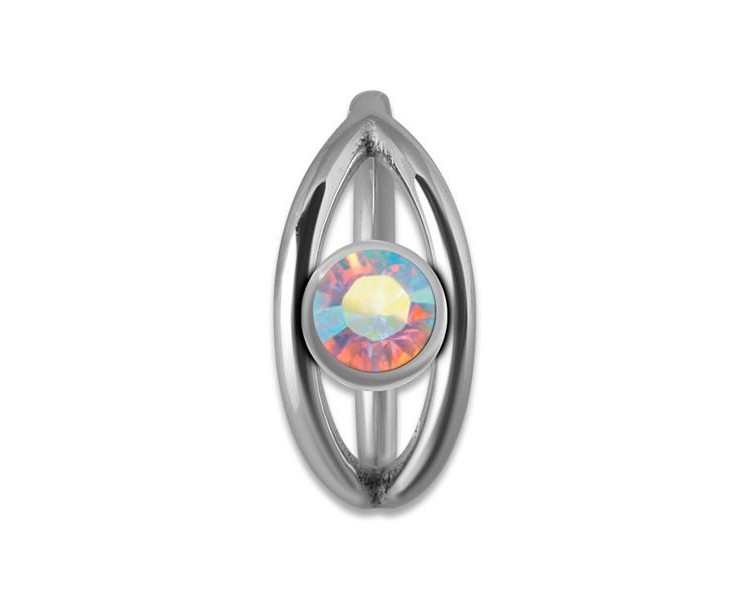 SS 316 JEWELLED HINGED RING SS 316 JEWELLED HINGED RING