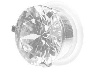 STEEL CASTNG FLESH TUNNELS CZ