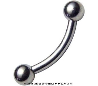 CURVED EYEBROW BARBELLS