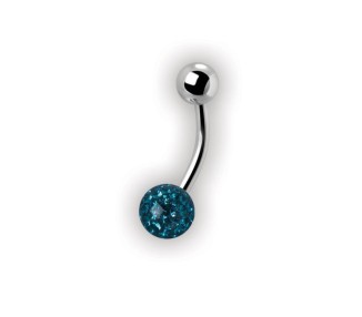 8mm CRYSTAL BALLS NAVEL BANANABELLS