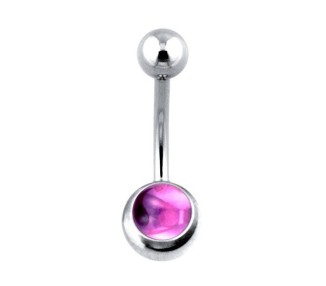8mm CABACHON NAVEL BANANABELLS