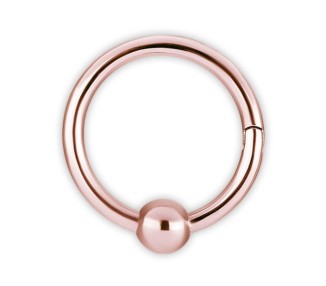 RG 316 HINGED BALL CLOSURE RING
