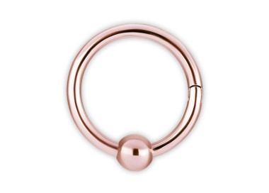 RG 316 HINGED BALL CLOSURE RING