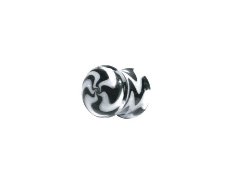 PIREX PLUGS BLACK & WHITE PIREX PLUGS BLACK & WHITE