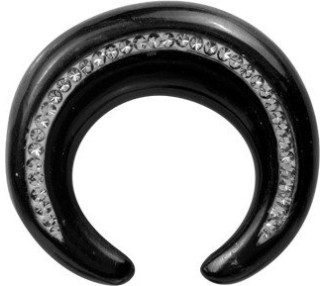 CRYSTAL HORN CIRCULAR CLAW TUSK SIDE
