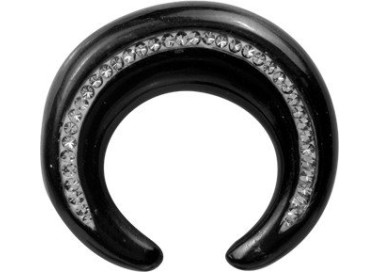 CRYSTAL HORN CIRCULAR CLAW TUSK SIDE